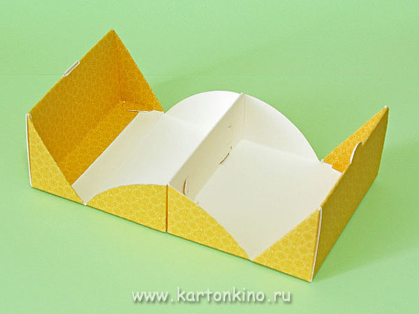 Коробочка без клея Коробочка без клея